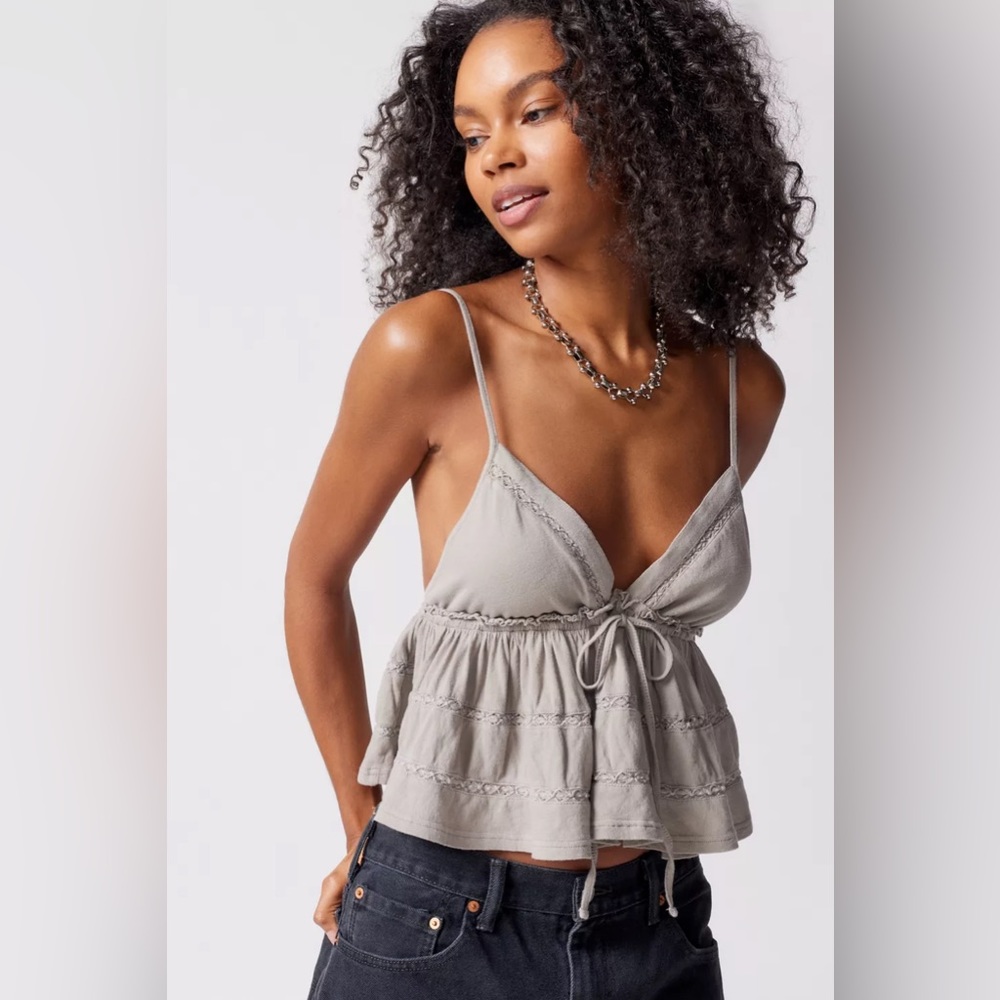 UO Nia Babydoll Cami